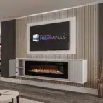 Luna Grande Media Wall Arctic Grey