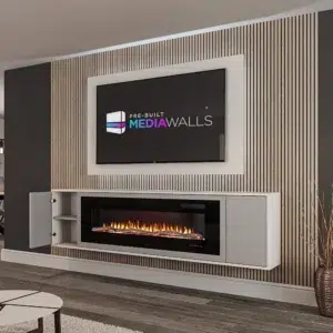 Luna Grande Media Wall Arctic Grey