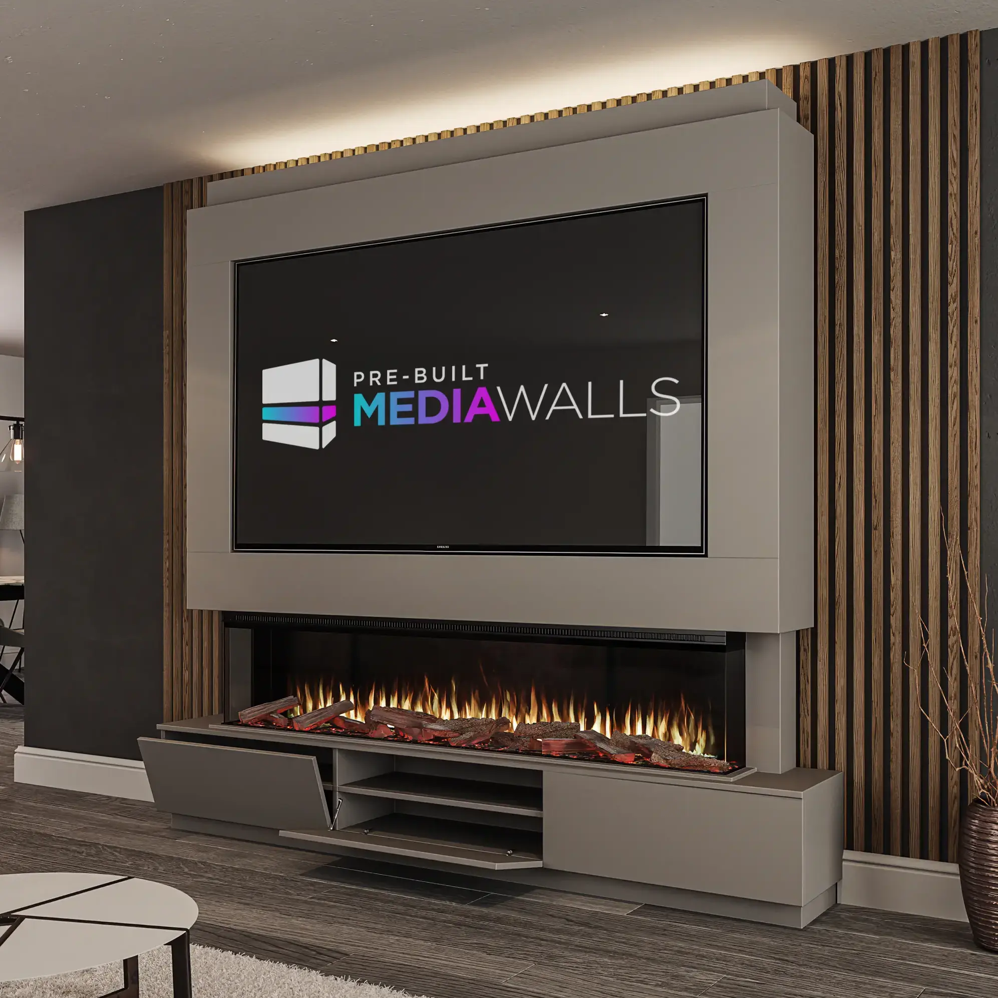 Solare Ultima Media Wall Arctic Grey