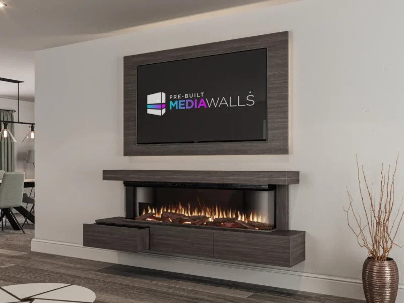 Stella Grande Media Wall Anthracite Fineline