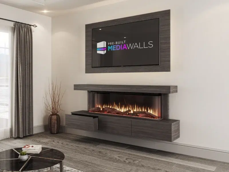 Stella Media Wall Anthracite Fineline
