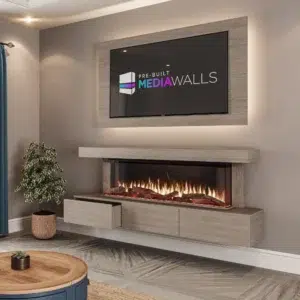 Stella Media Wall Vicenza Oak